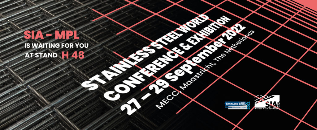SIA-MPL will be at Stainless Steel World Conference & Exhibition 2022
